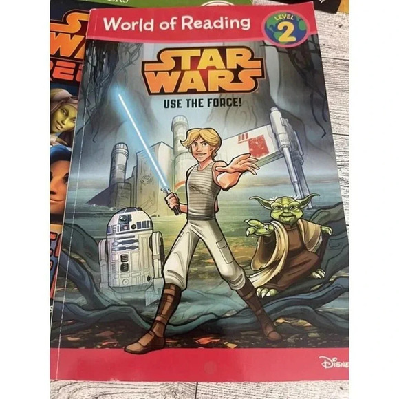 Lot Of 5 Books Lego Star Wars Incredibles Steps 1-3 DK Readers World Of Reading - Picture 5 of 7